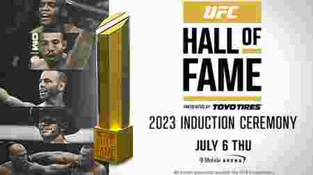 Watch UFC Hall of Fame Ceremony 2023 Full Show